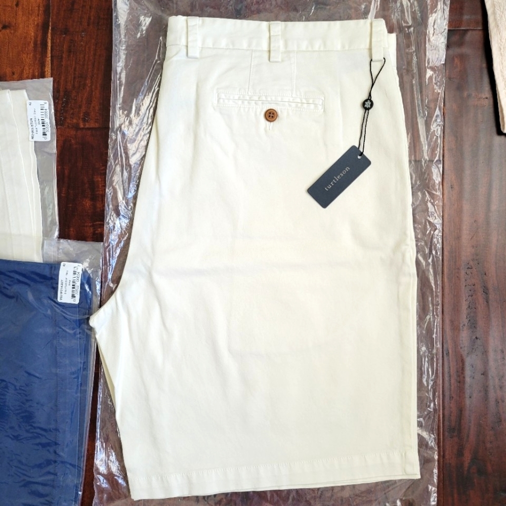 Turtleson 9" Golf Shorts Mens 42 Turtleson Bristol Twill Golf Shorts 42 Waist - Picture 2 of 9